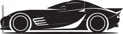 Modern Supercar Silhouette Collection