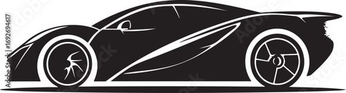 Modern Supercar Silhouette Collection