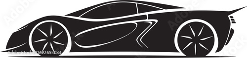 Modern Supercar Silhouette Collection