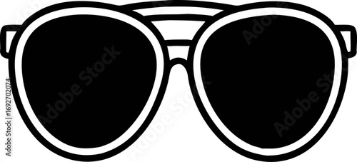 Stylish Sunglasses Icon Classic Eyewear for Sunny Days & Summer Adventures - Sleek Accessory Design