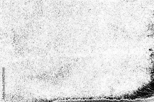 Distressed Grunge Velvet Fabric Texture Overlay on Transparent Background for Creative Design
