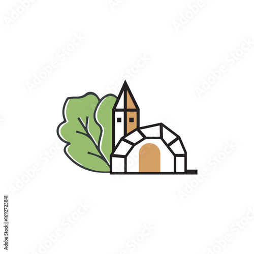 Old barn farm logo design, land logo, agro farm  logo, cattle logo, farmer logo, agriculture logo, cattle farm logo, horse farm logo