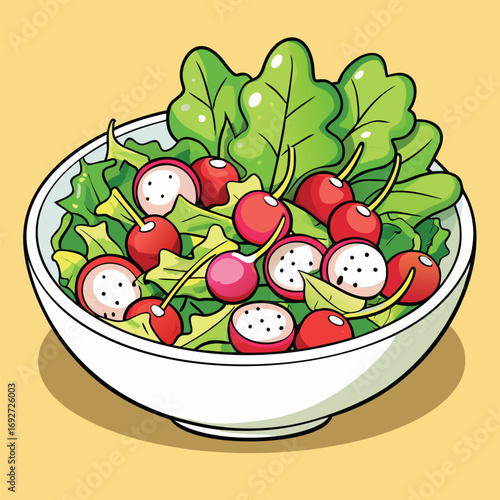 A bowl of colorful fruit salad