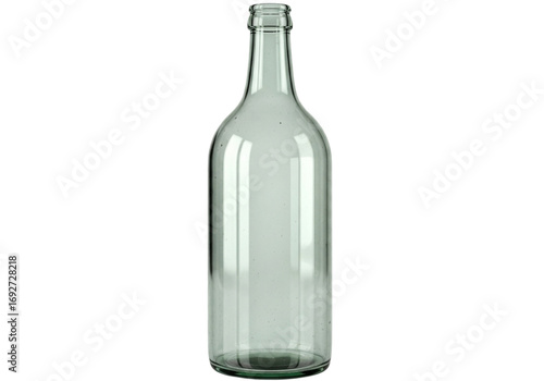 Wallpaper Mural Clear glass bottle isolated on transparent background Torontodigital.ca