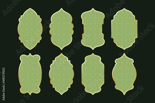 Islamic Architecture Windows Shape Set