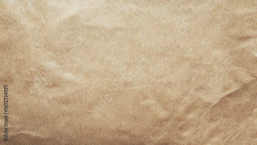 Crumpled Old Vintage Paper Texture Background