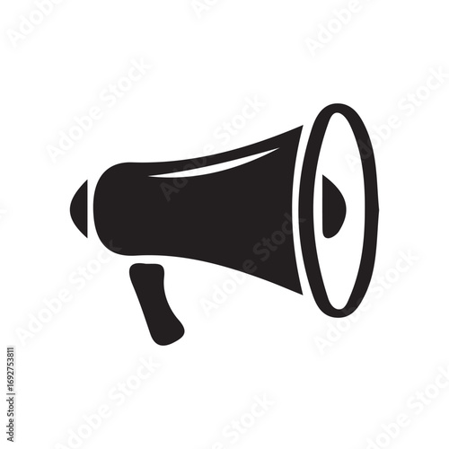 megaphone isolated on white background