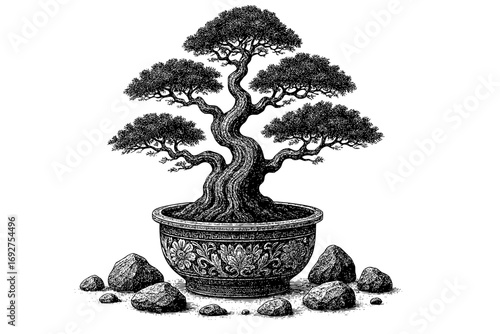 Arvore bonsai 