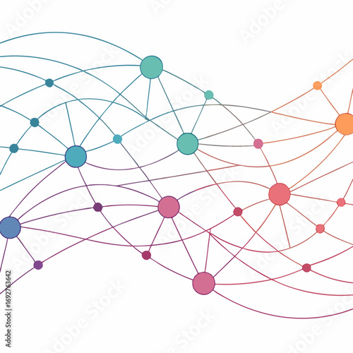 Global business team communication network connection concept