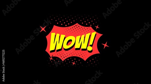 Speech Bubbles Motion Graphics Pack. Cartoon Comic Overlay Animations