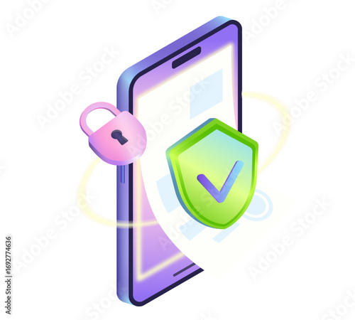 Security of electronic documents on smartphone