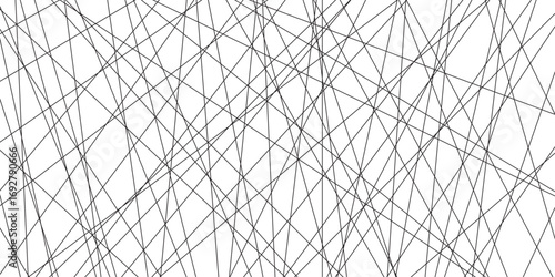 Creative and geometric shape with white luxury pattern and paper texture design in illustration with white line background. Abstract black lines with white background.