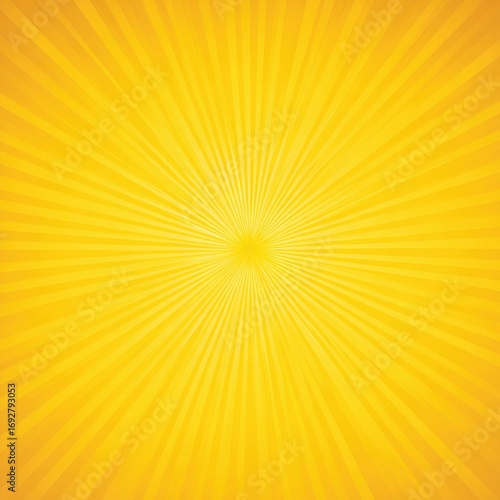 Wallpaper Mural Radiating yellow background Torontodigital.ca