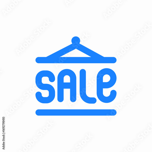 sale or discounts icon sign vector