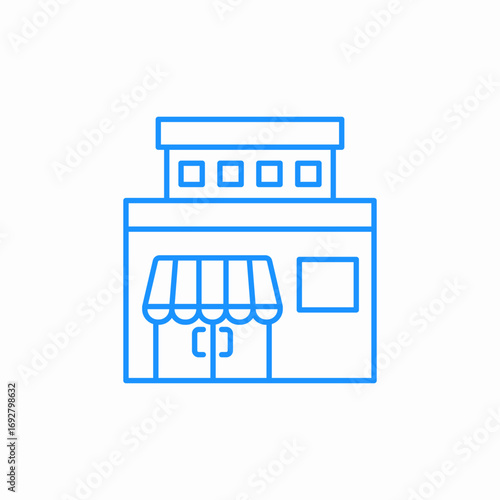 shop store icon sign vector