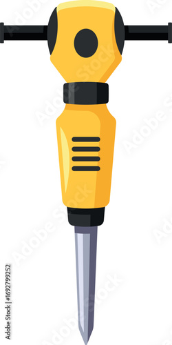 Hydraulic drill for punching holes