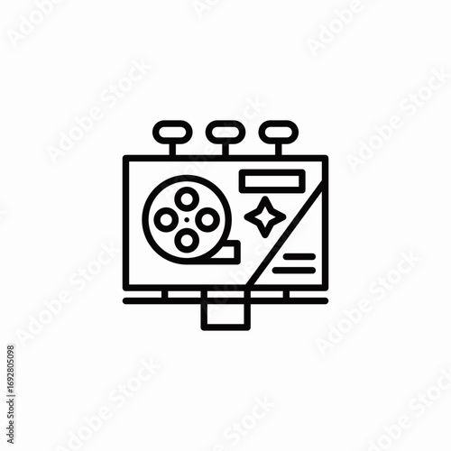 video editing hardware icon sign vector