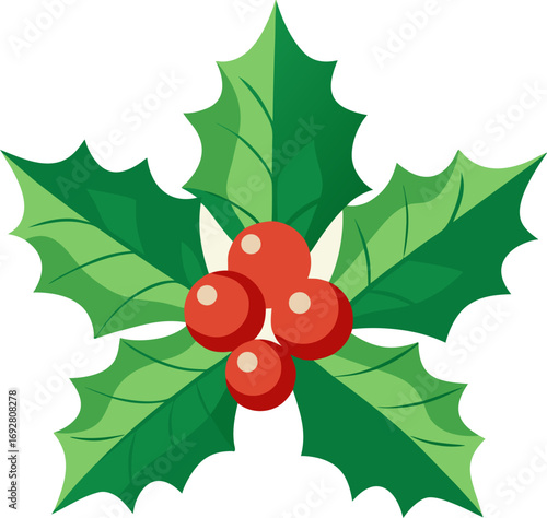 Holly Leaves & Berries icon