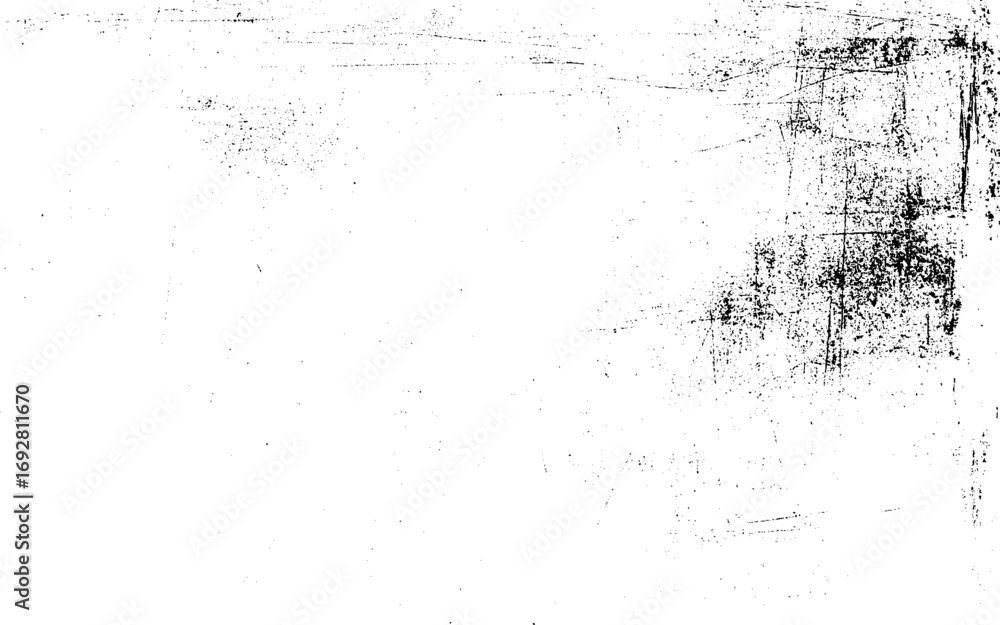 Obraz premium Abstract illustration surface dust and rough dirty wall background. Black and white grunge urban texture vector with copy space