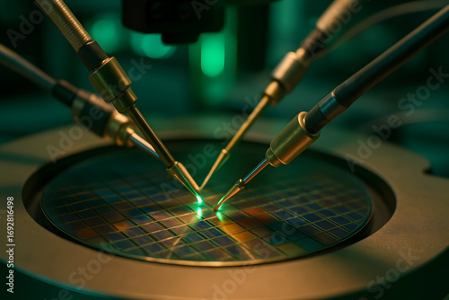 Microscopie des Wafer Connectees