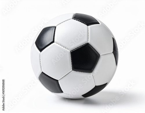 Wallpaper Mural Classic black and white soccer ball isolated on white background. Torontodigital.ca
