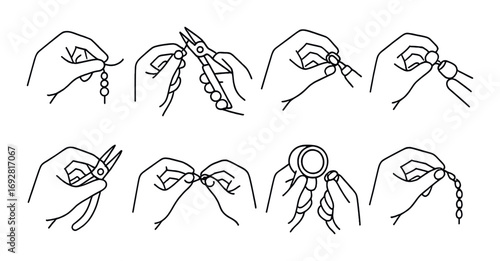 Step-by-step jewelry making guide: crafting beaded bracelets with precision tools