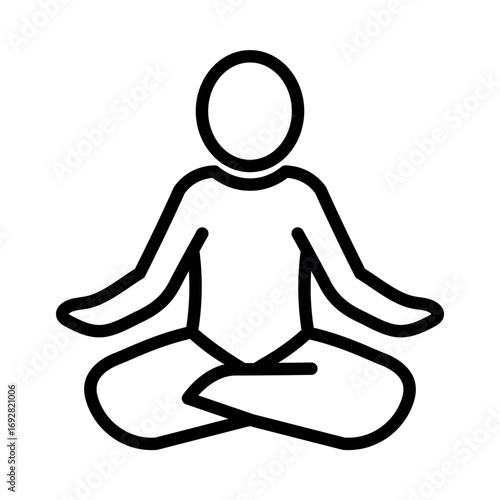 Person meditating in lotus pose meditation yoga