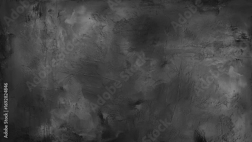 Dark grey textured concrete wall background. 