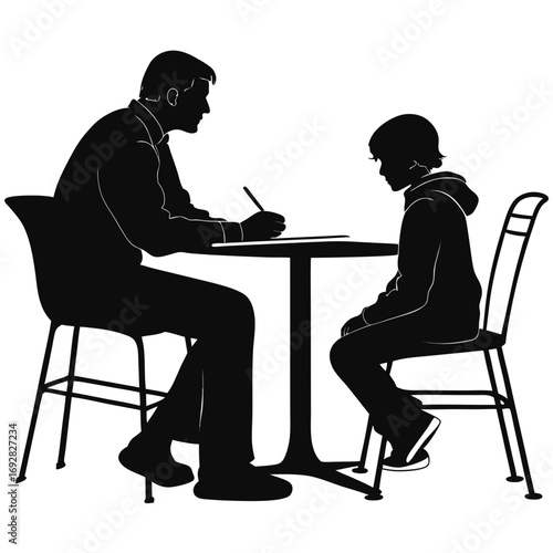 man and woman