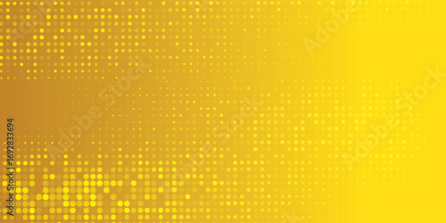Abstract yellow background with stars. Vector illustration