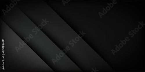 Black Abstract Diagonal Stripes Background. Modern creative trendy design