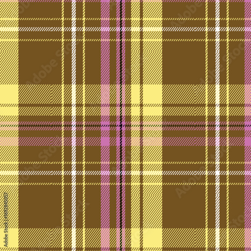 Vibrant yellow and red plaid pattern. Perfect for textile designs, website backgrounds, or packaging. 