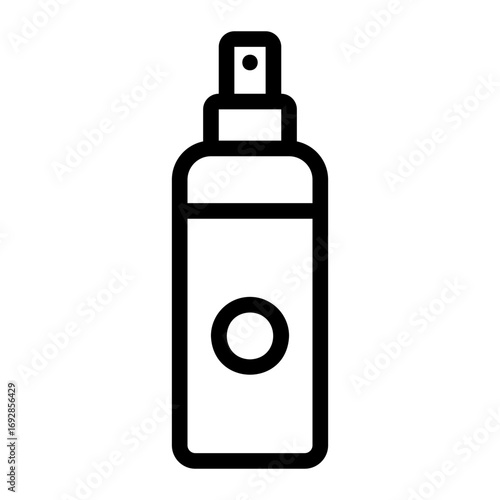 hair spray line icon