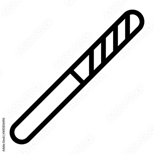 nail file line icon