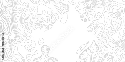 Geographic Contour Line Pattern – Map-Inspired Design Element