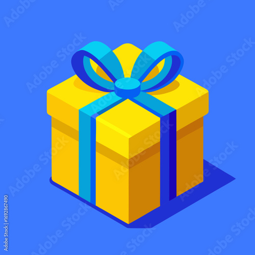 gift box with ribbon