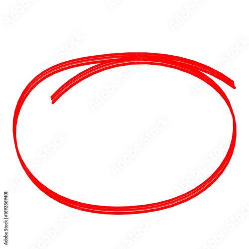 Free Download Red oval shape isolated on transparent background - GFXLoad