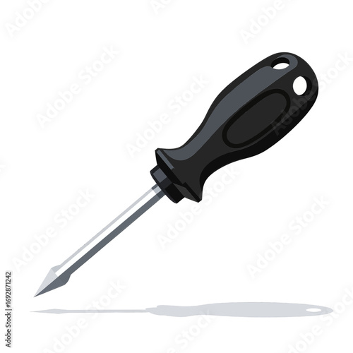 Modern Precision Tool on White Background