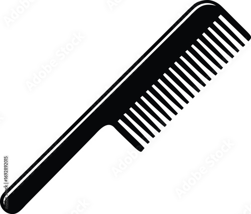 personal care hair comb vector design
