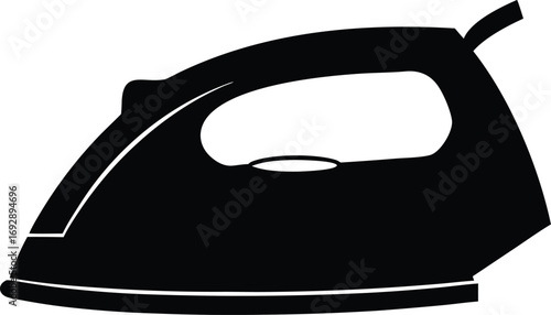 laundry pressing iron vector design
