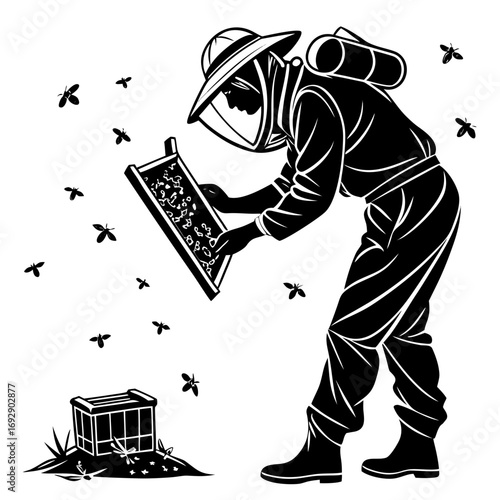 man reading a newspaper
