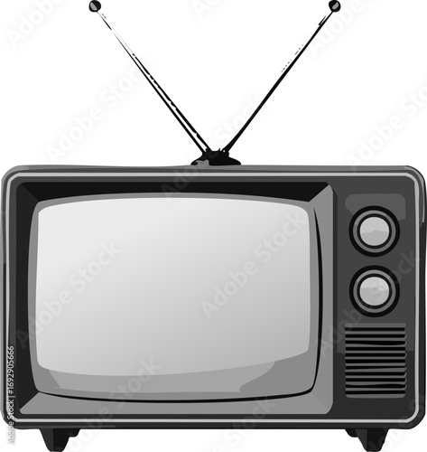 retro tv set