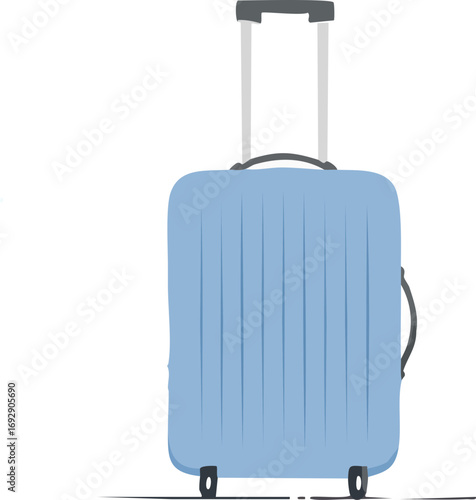 suitcase isolated on white background
