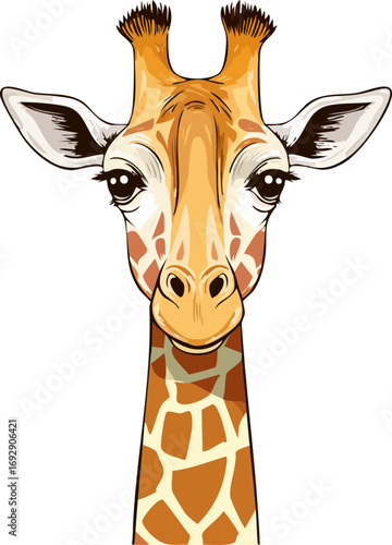 giraffe with tongue out