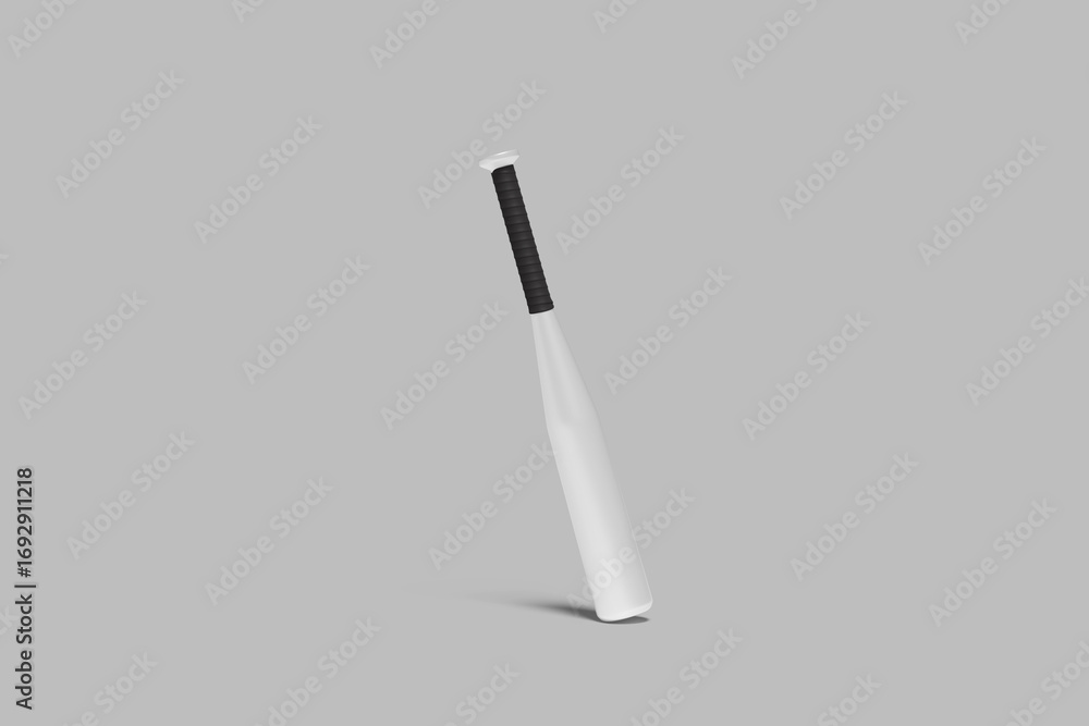 Naklejka premium Baseball blank mockup with shadow