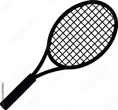 tennis player equipment vector design

