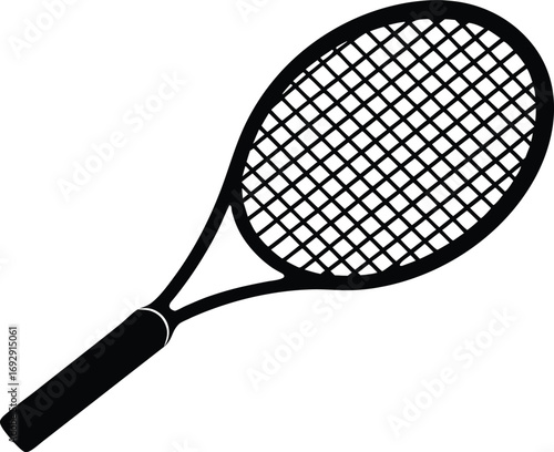 tennis player equipment vector design
