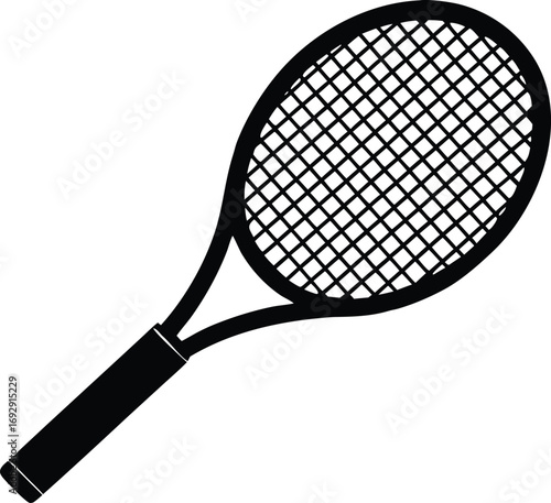 tennis player equipment vector design
