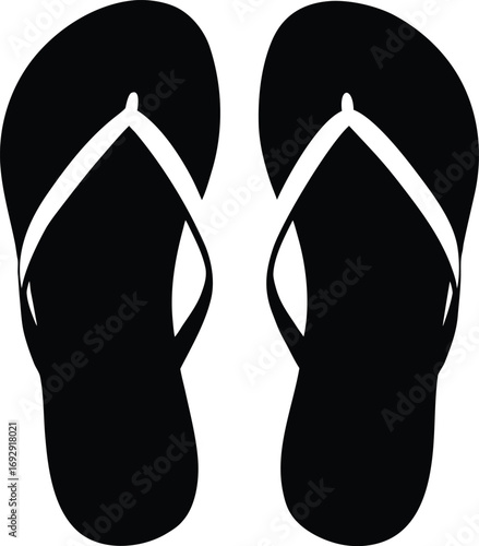 Thong Sandal Silhouette