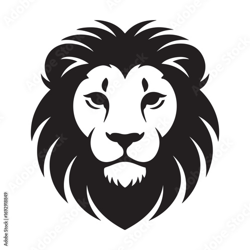 lion sketch art vector silhouette idea design illustraion